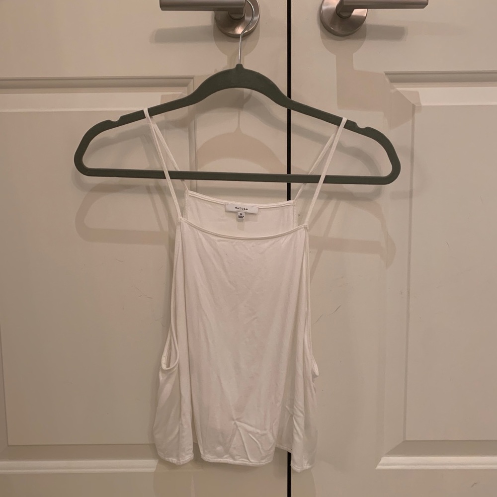 Aritzia Talula Off White Tank Top